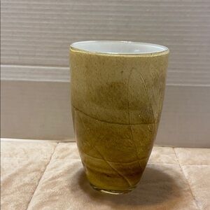 Fenton International Swirl Glass Vase rare